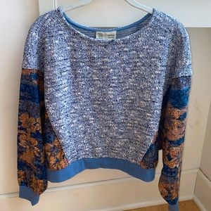 Bohemian Anthropologie sweatshirt